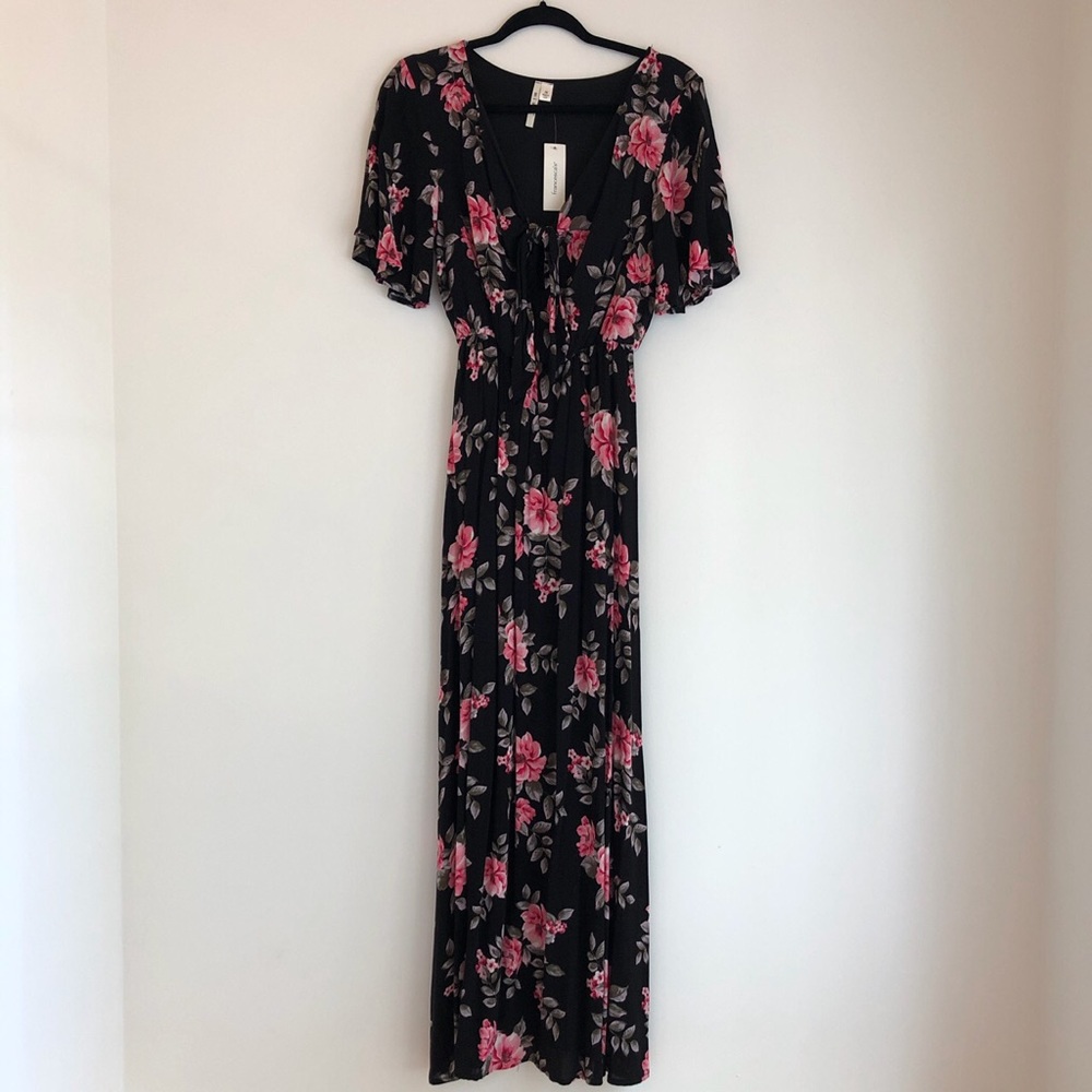 Floral maxi dress